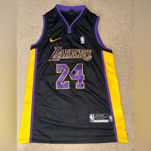 NBA Kobe Bryant Black and Purple Jersey